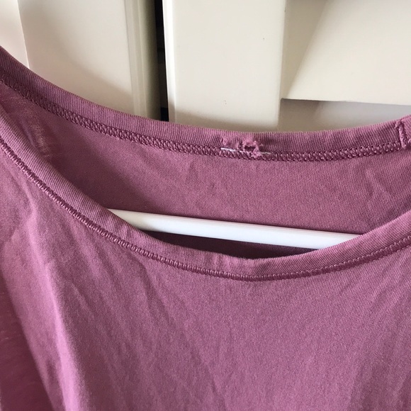 SOLD Lululemon tank top high neck pink yoga 4 6 - Picture 3 of 6